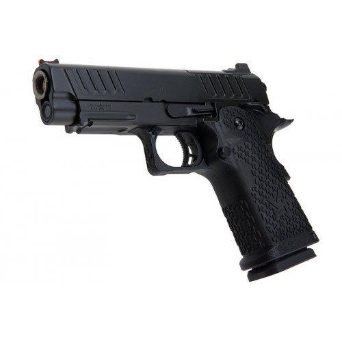 ARMY ARMAMENT STACCATO C2 (R612) RMR GREEN GAS AIRSOFT PISTOL - BK